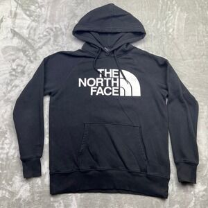 The North Face Half Dome Hoodie Pullover A4M4M Women's‎ Black S Gorpcore Grunge